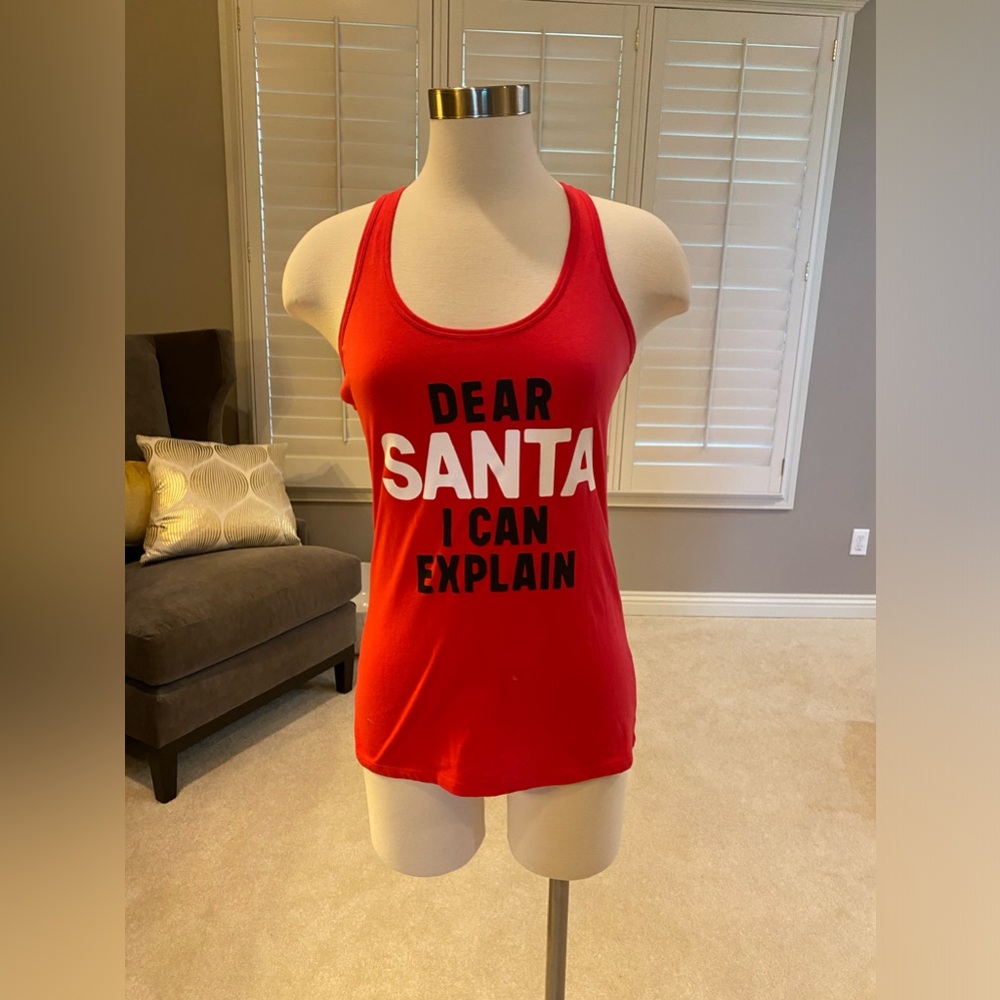 Victoria’s Secret Santa I Can Explain Tank (NWOT) Size Small